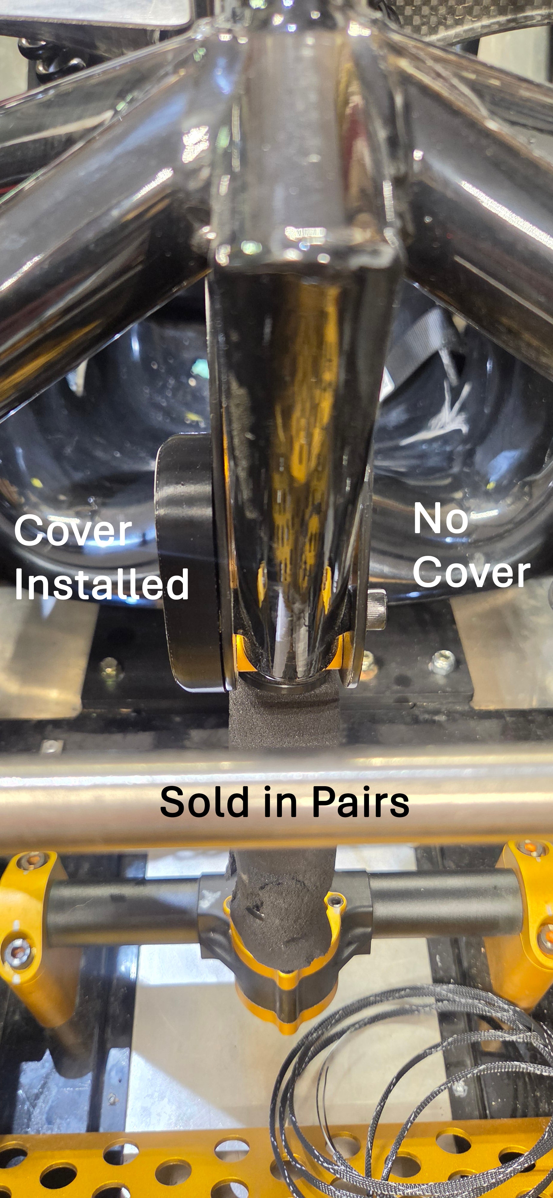 RUSH SR Steering Column Protectors (sold in pairs)